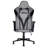 Techni Sport Adjustable Headrest and Reclining PC & Racing Game Chair in Gray