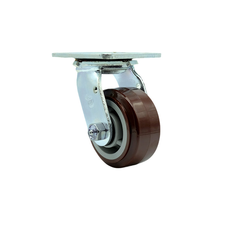 Polyurethane Caster with Roller Bearing Service