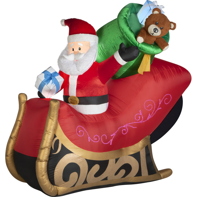 Père Noël gonflable