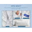 Oreiller doux en mousse à mémoire de forme avec support amovible et support moyen (ensemble de 2)-205005485