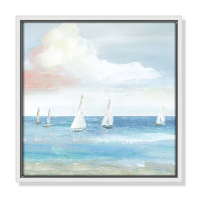 Ibis "Beach Sail Bliss" Print by Nan