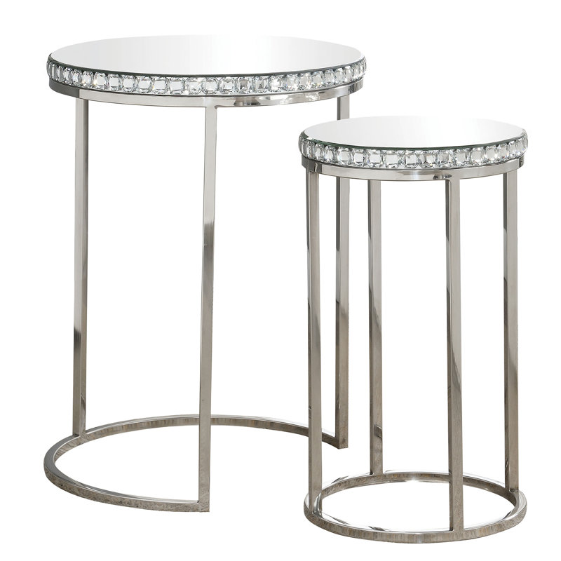 Tables gigognes 2 pièces Cassiter