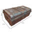 Ahsia Handmade Decorative Trunk