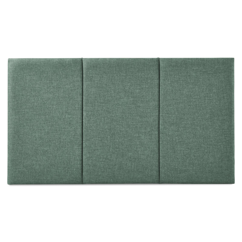 Francyne Upholstered Headboard, Small Double (4'), Mid Blue