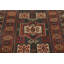 Tapis tribal teint à la main 5 x 6