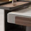 Ensemble de tables basses modernes en pierre micro-cristalline