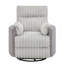Fauteuil inclinable manuel en velours côtelé Bocaton-27747517