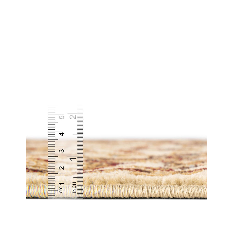 Tapis oriental Niles, Crème, Rectangle de 10 pi x 14 pi