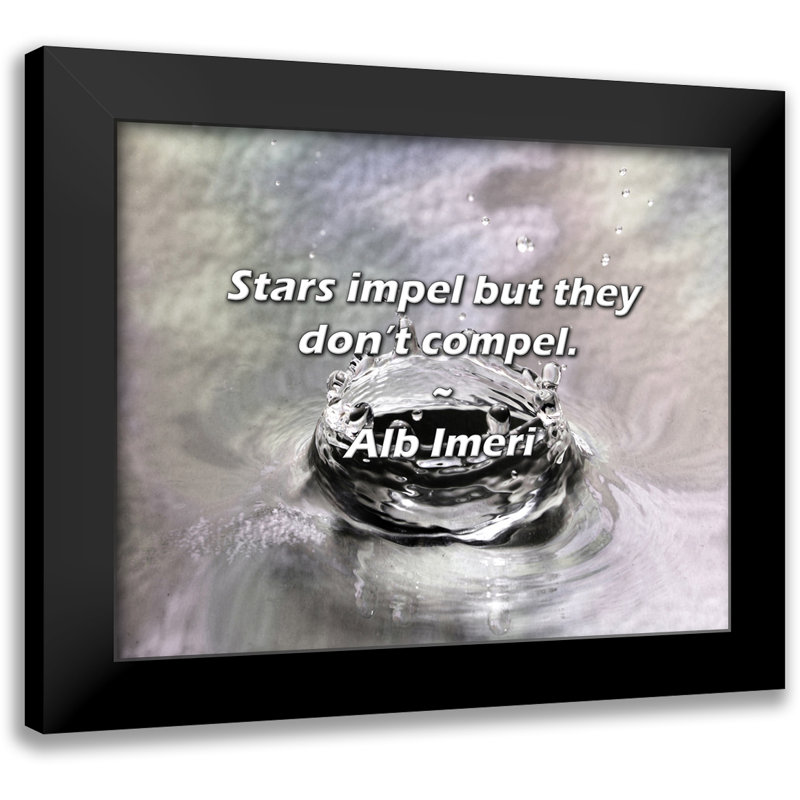 Alb Imeri Citation: Les étoiles incitent, mais elles n'imposent pas.