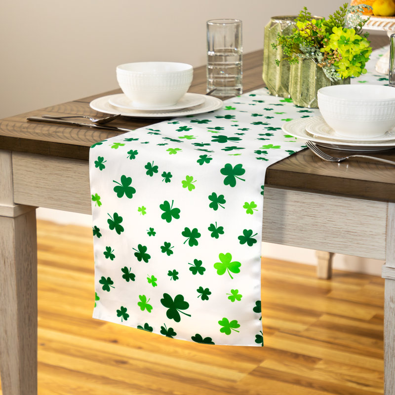 Runner St. Patrick's Day Polyester Table Runner