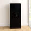 Arkadij 2 Door High Gloss Manufactured Wood Wardrobe With Internal Shelf and Hanging Rail-1568472799