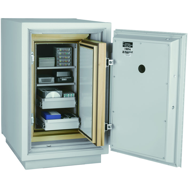Fireproof Mixed Media Security Safe with Electronic Lock, 2.7 CuFt