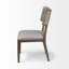 Chaise d'appoint rembourrée en bois massif Maine-554344220