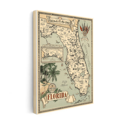 Carte des poissons de la Floride