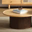 Table basse moderne et simple en chêne