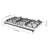 33.86'' Gas Cooktop With 5 Burners
