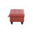 Ottoman Luxe Modular Sofa with Hidden Storage (red)