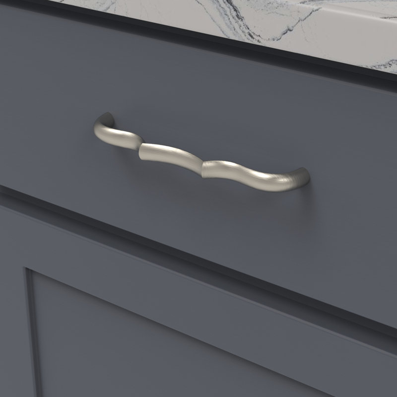 Trellis Bar / Handle Pull, Satin Nickel, 6-5/16"