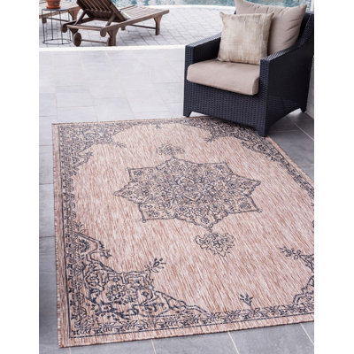 Cracraft Oriental Indoor / Outdoor Rug