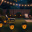 Paquet de 6 lumières solaires d'extérieur étanches, lumières de jardin solaires à DEL, décorations d'extérieur, décor de jardin pour cour, patio, paysage, jardinière, allée-135438114