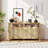 Aether Rattan 60" Solid Wood Sideboard Buffet Cabinet-1330064207