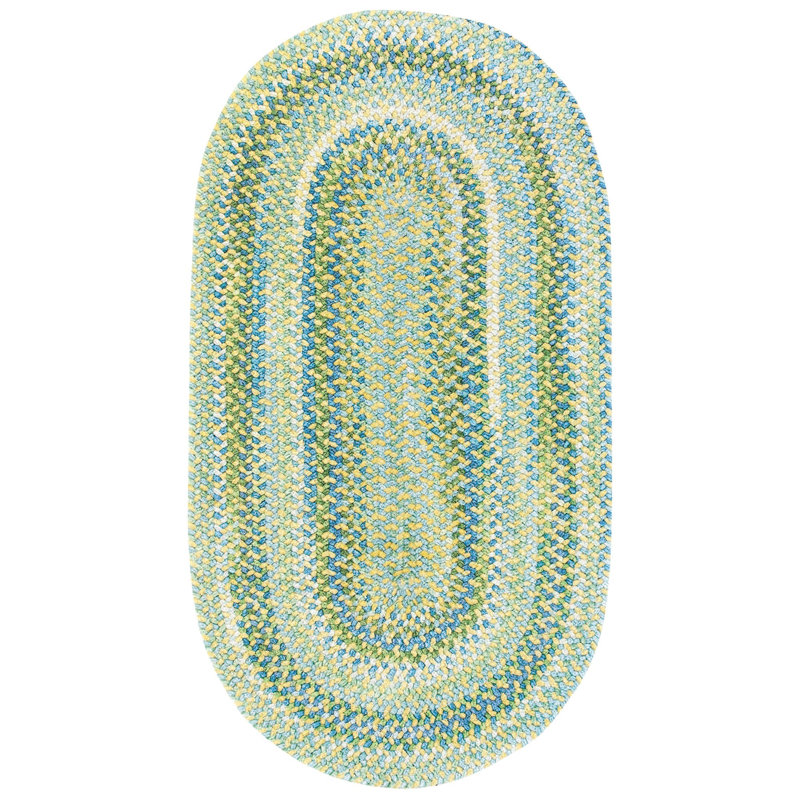 Veans Cotton Indoor Rug, Oval 36" x 60"