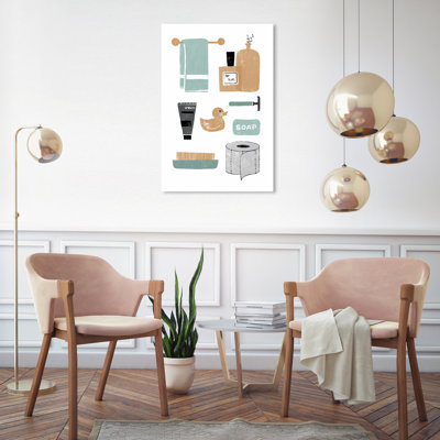 " Bath And Laundry Bathtime Essentials, Modern & Contemporary White "