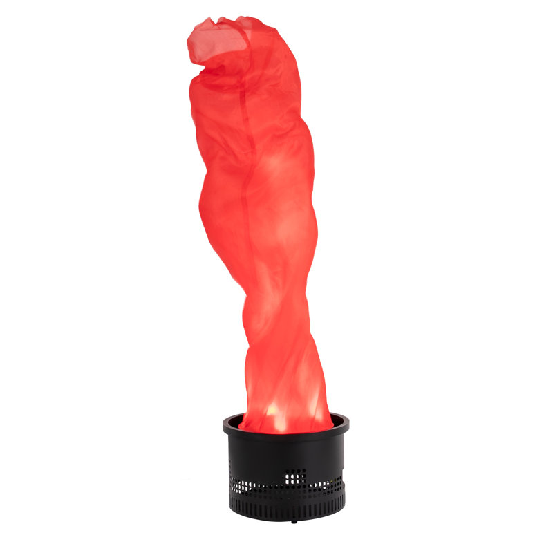 Fumée électrique rouge pour la fête