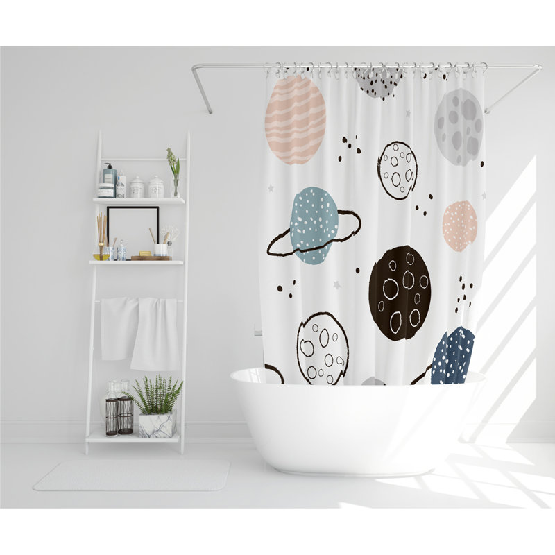 Diboll Polyester Shower Curtain Set