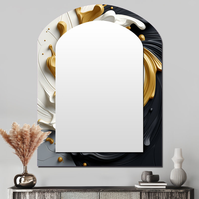 Miroir mural liquide, 43 po x 33 po