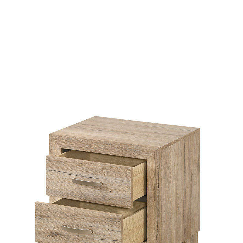 Miquell Natural Finish Nightstand