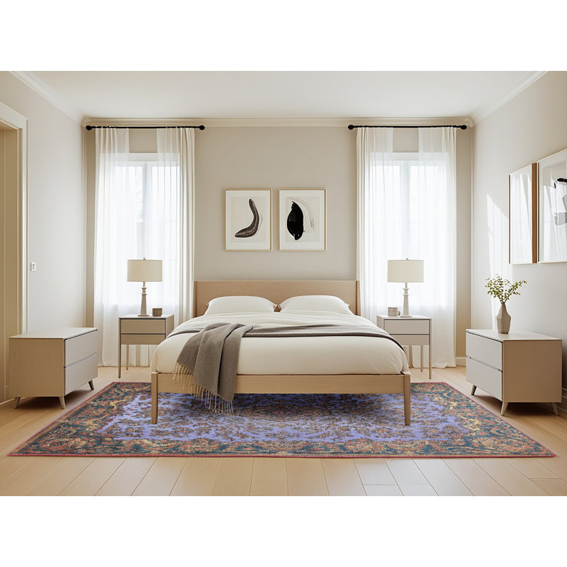 Carrianna Oriental Indoor Rug, Rectangle 5' x 8'