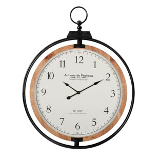 Manufactured Wood Wall Clock