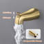 Système de douche mural avec douche à main 2-en-1, ensemble de garniture de douche à poignée double en laiton avec valve brute-101826910