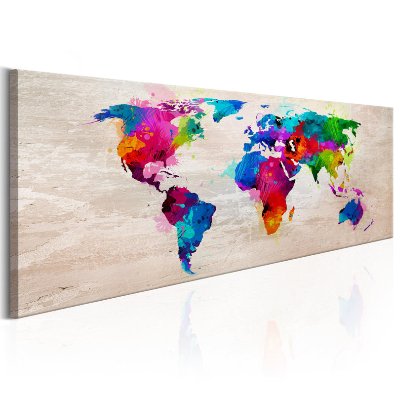 No Frame Print on Canvas, 40cm H x 120cm W