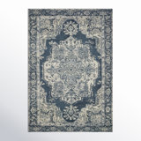 Pinafore Oriental Blue/Cream Indoor / Outdoor Area Rug