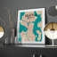 «Seattle City Map», reproduction d'impression sur affiche tricolore-31737728