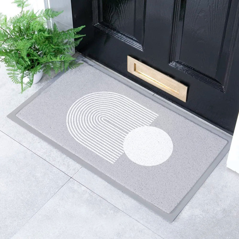 Non-Slip Abstract Doormat