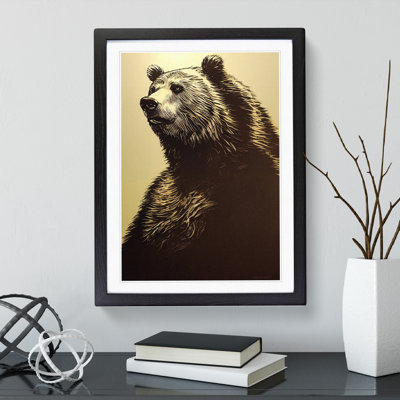 Great Grizzly Bear No.4 - Framed Print