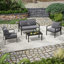 4 - Person Garden Lounge Set with Cushions-119330178