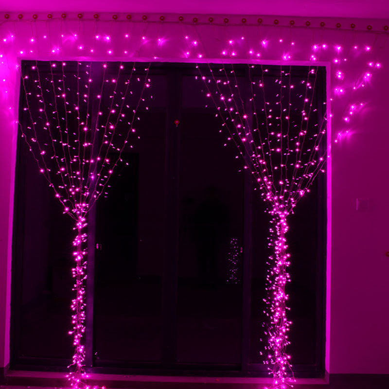 108'' LED String Lights, Pink