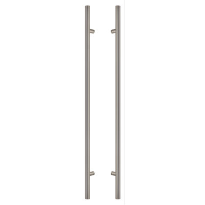 Round Long Door Pull, Double-Sided