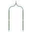 Garden Arch Dark Green 142x37x275 cm Iron