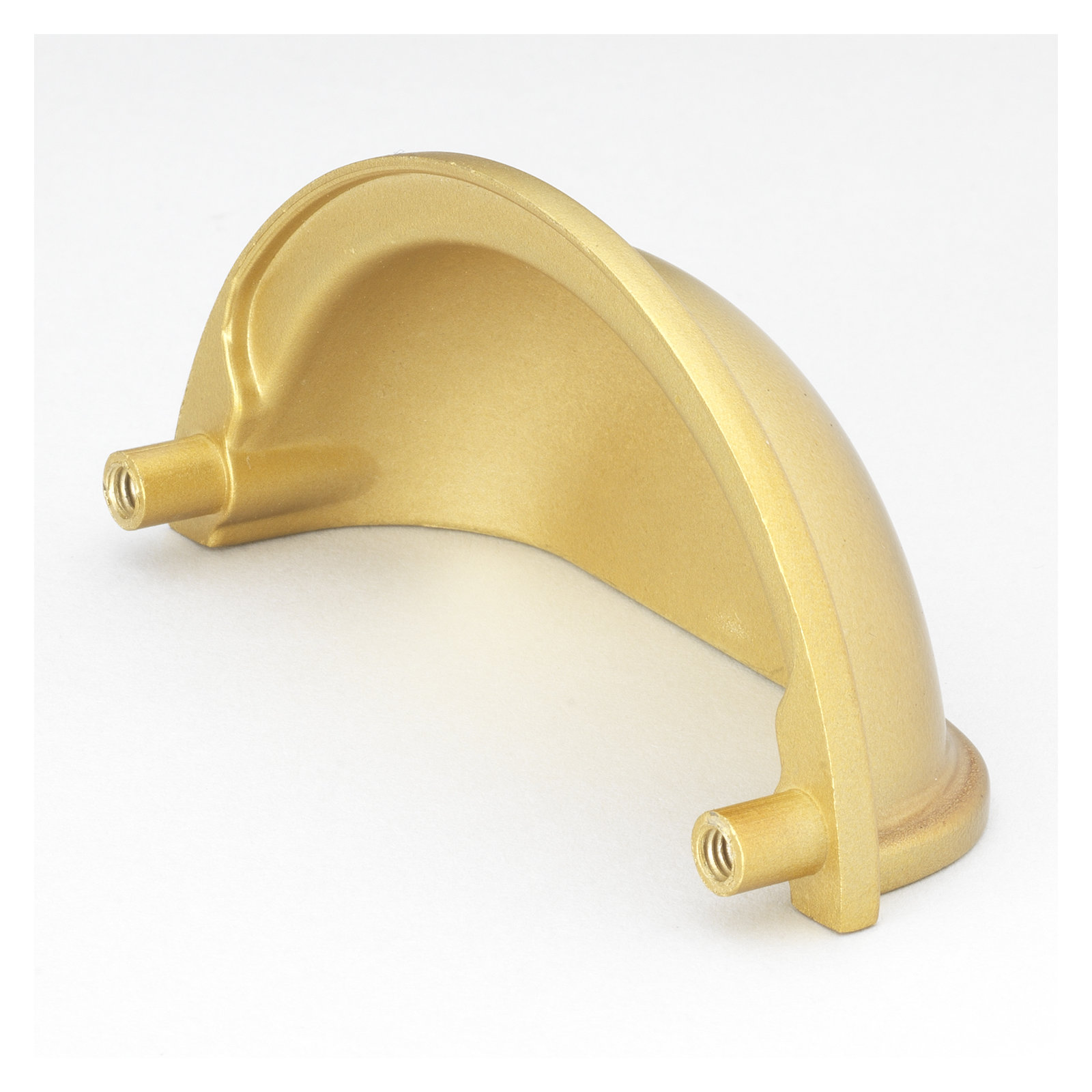 Classic 3" Center to Center Cup/Bin Pull Multipack, Satin Gold