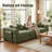 Convertible Folding L-Shaped Boneless Sectional Sofa Bed, Cloud Corduroy Fabric Sleeper with Memory Foam Mattress, 6 Configurations for Living Room, No Assembly Required-904081049