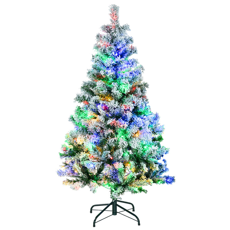 135cm H Lighted Artificial Pine Christmas Tree