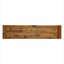 Banc de rangement extérieur 63 pouces 2 places en bois d'acacia massif noir mat, ensemble de 2 pièces pour patio