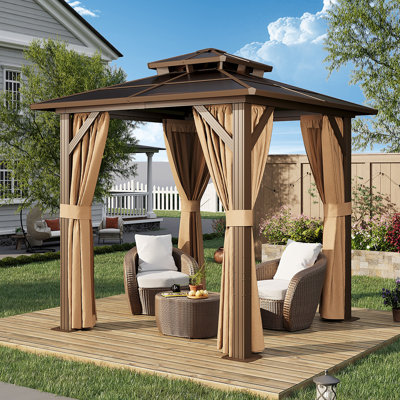Pavillon de jardin en aluminium