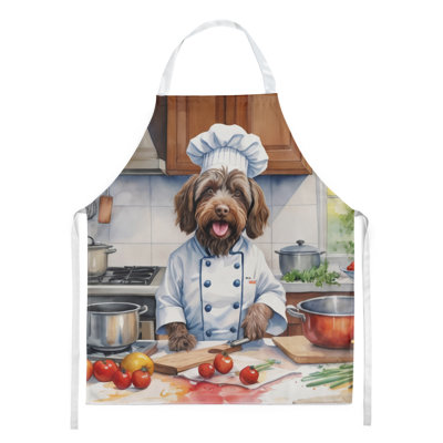 No Pattern Bib Apron