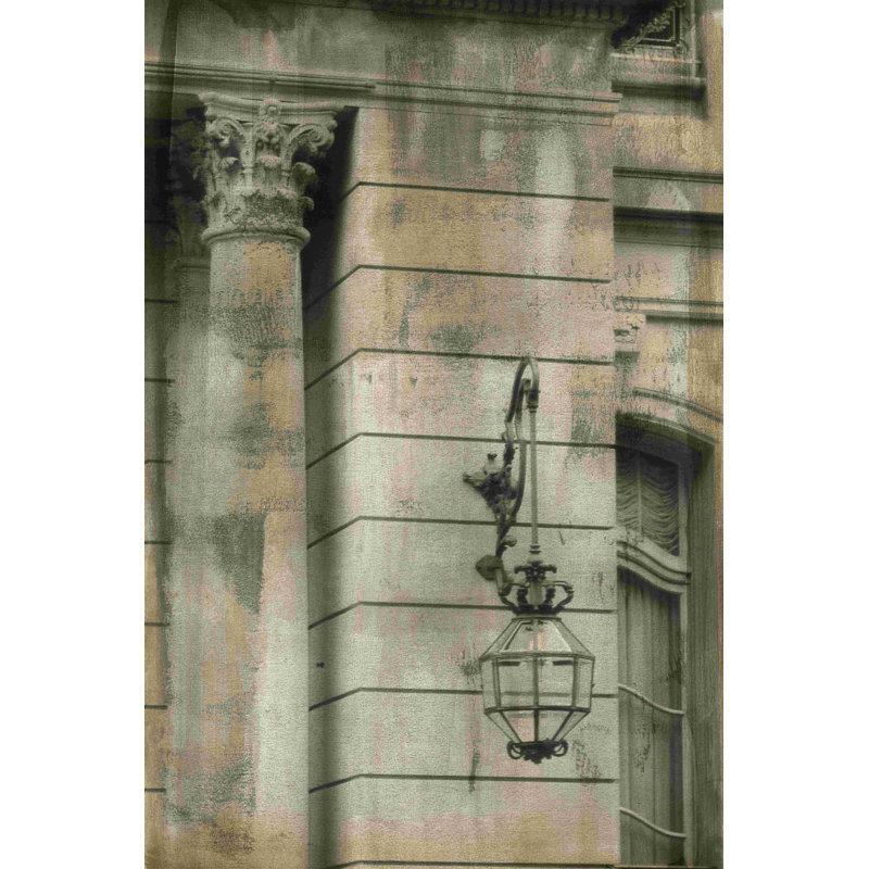 Ornement de l'architecture III, H 18 po x l 12 po